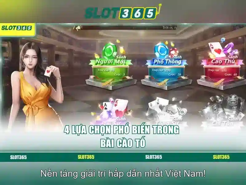 Slot365: Nền tảng đánh bạc trực tuyến hiện đại và an toàn Giao diện nhà cái hoàn hảo